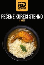 Pečené kuřecí stehno s rýží 500g RD
