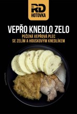 Vepřo knedlo zelo  - pečená vepřová plec se zelím a houskovým knedlíkem 500g RD