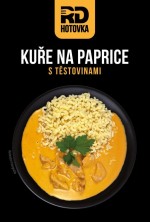 Kuře na paprice s těstovinami 500g RD