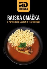 Rajská omáčka s paprikovým luskem a těstovinami 500g RD