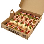 Box mini mortadela,karé, s anglickou slaninou a roastbeefem 800g