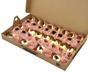 Box velký s vejcem a šunkou, šunkou 1800g