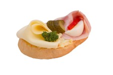 Chlebíček se šunkou a sýrem EXTRA 120g