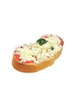 Chlebíček s rajčaty a balkánským sýrem EXTRA 100g