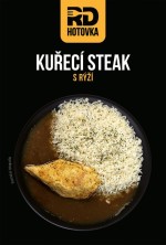 Kuřecí steak s rýží 500g RD