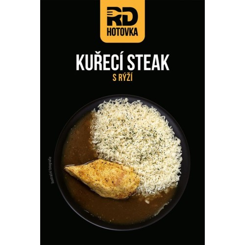 Kuřecí steak s rýží 500g RD