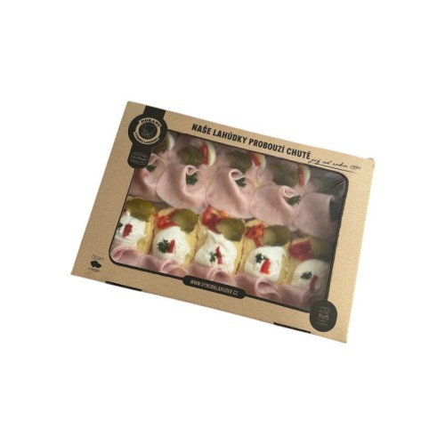 Box chlebíčků míchaný 10ks