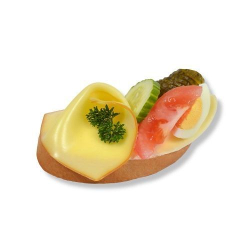 Chlebíček se sýrem (na másle) 80g (karton 8 ks)