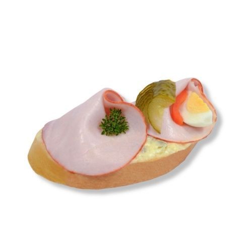 Chlebíček s debrecínkou 90g (karton 8ks )