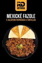 Mexické fazole s Jalapeno papričkou a tortillou 500g RD