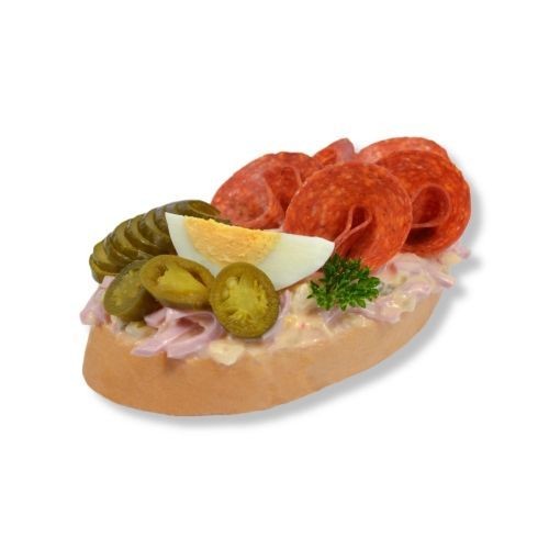 Chlebíček s jalapeňos 80g (karton 8 ks)