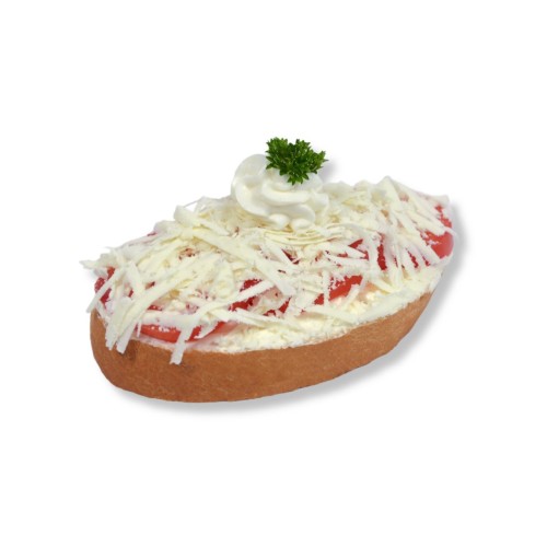 Chlebíček s rajčaty a balkánským sýrem 75g (karton 18ks)