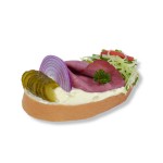 Chlebíček s roastbeefem 80g (karton 8ks)