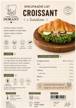 Obložený croissant s tuňákem nebalený 150g