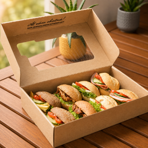 Box s minibagetkami 600g