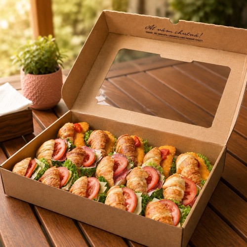 Box croissanty se sýrem 800g